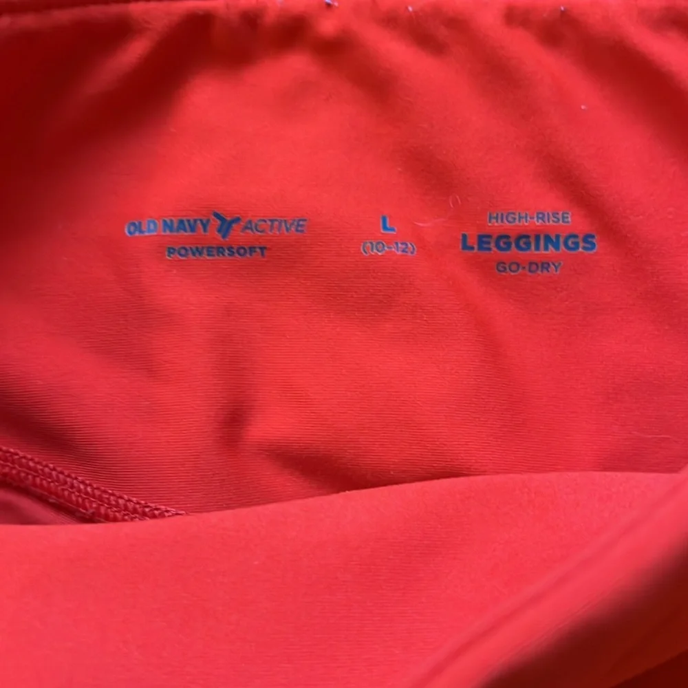 Old Navy Powersoft leggings, size girls large